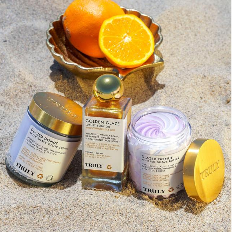 Golden Glaze Body Oil & Shaving Goodies Bundle