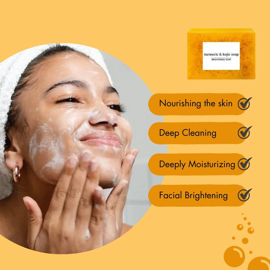 Lemon Turmeric Soap Bar