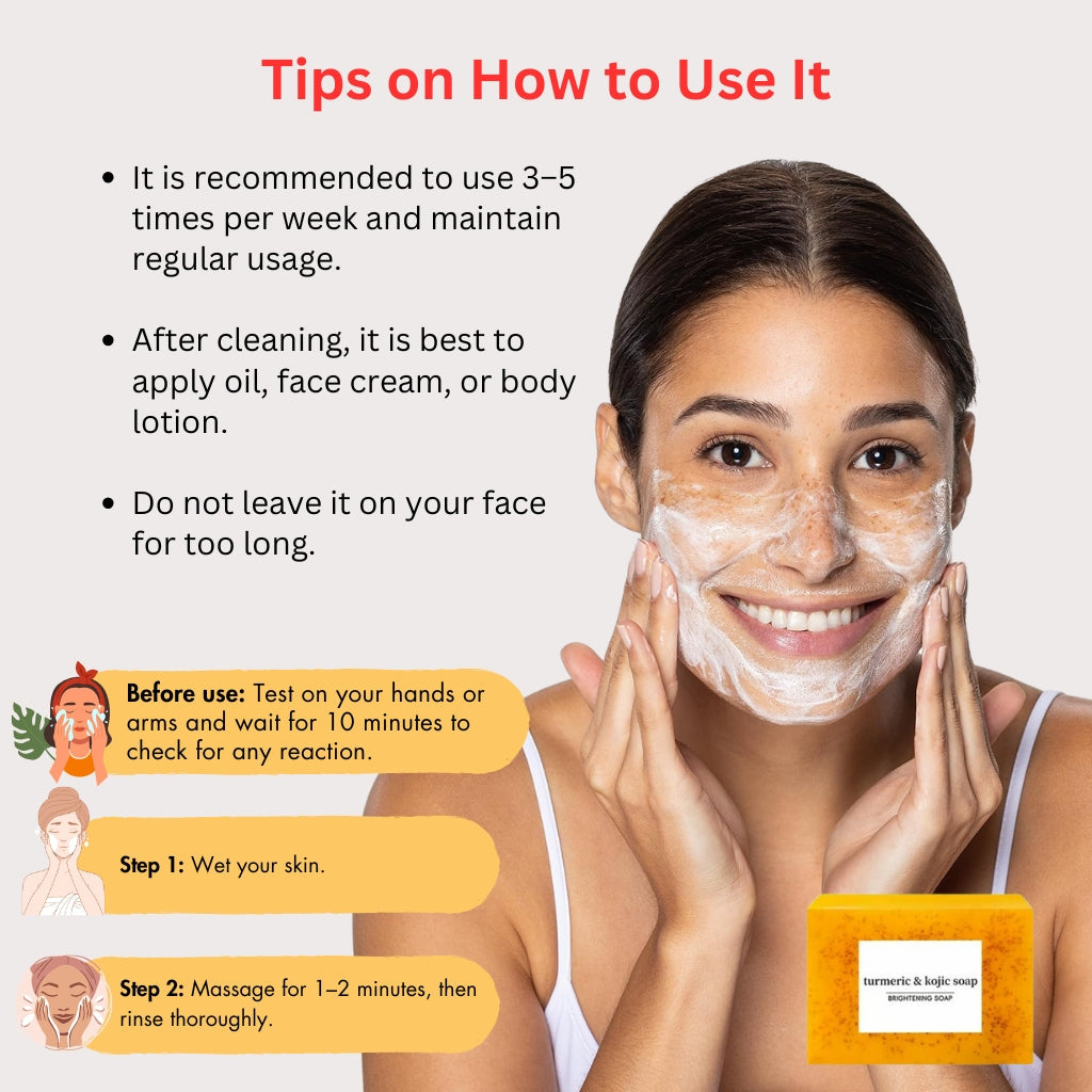 Lemon Turmeric Soap Bar