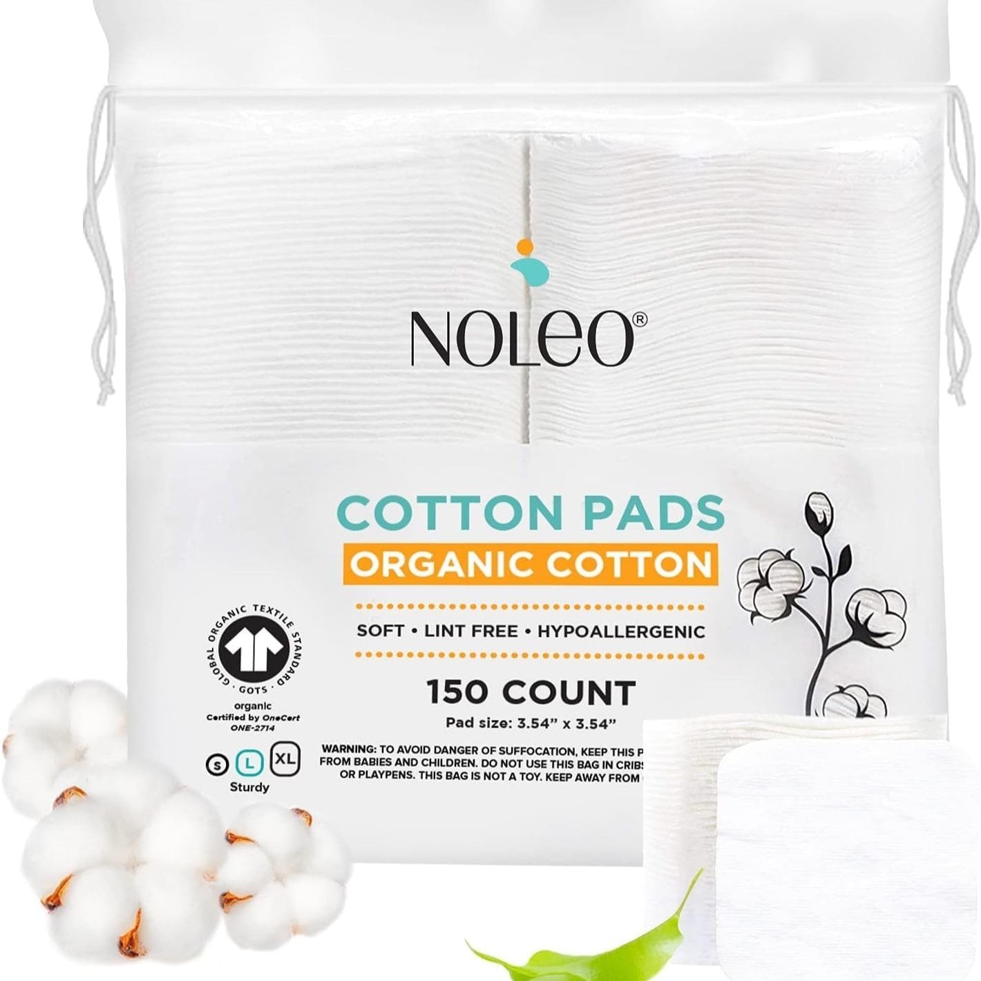 Organic Cotton Rounds & Pads